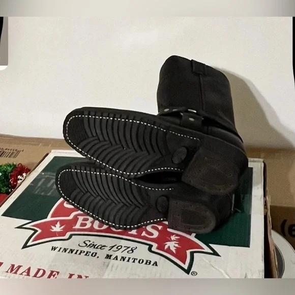 NWT Frye Like Studded Biker Boots Sz 7 BRAND NEW MOTORCYCLE BOOTS - Picture 9 of 11